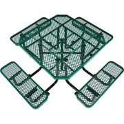 Global Industrial Green / Industrial / 1 Picnic Tables