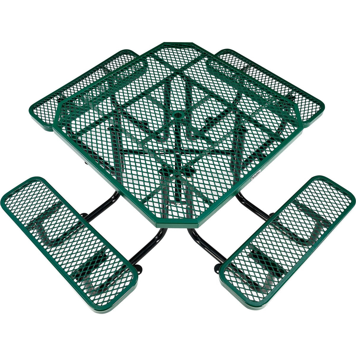 Global Industrial Green / Industrial / 1 Picnic Tables