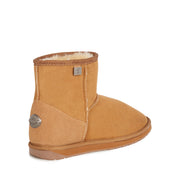 Australia - Platinum Stinger Mini Mens Boot by EMU – 10, Suede, Chestnut, Model 809996631898