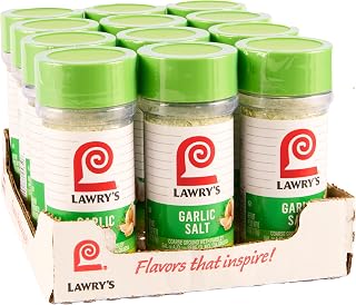 Lawry's Coarse Ground with Parsley Garlic Salt, 6 oz (Pack of 12)