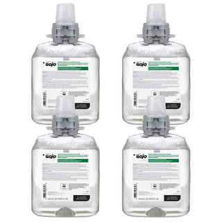 FMX-12 Foam Soap Refill by GOJO – 42 Fl Oz (Pack of 4), Bamboo, Clear, Pack of 4, Model 5165-04