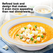 Stock Your Home Gold / 50 Pack / Formal Bowls