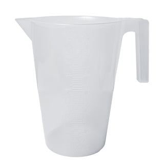 SP Bel-Art Tall Form 3000 ml Polypropylene Graduated Pitcher by SP Scienceware – 101.4 Ounces, 3000.0 milliliters, Polypropylene (PP), Clear, Model 289930000