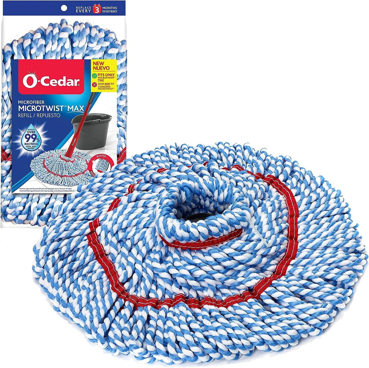 O-Cedar 3 / Blue Replacement Heads
