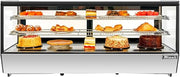 Migali C-88CTS-60 60” Wide Counter-Top Curved Glass Display Case Refrigerator
