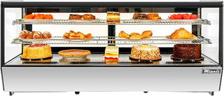 Migali C-88CTS-60 60” Wide Counter-Top Curved Glass Display Case Refrigerator