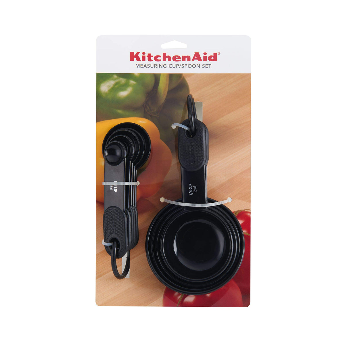 KitchenAid Black / Spoons / Set of 5 Spoons