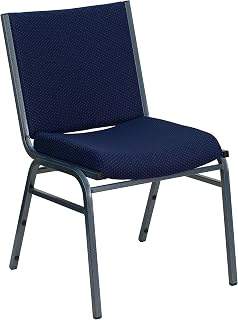 Flash Furniture Hercules Fabric Stack Chair, Navy Blue | Fabric Upholstery, Durable Construction, Commercial Use