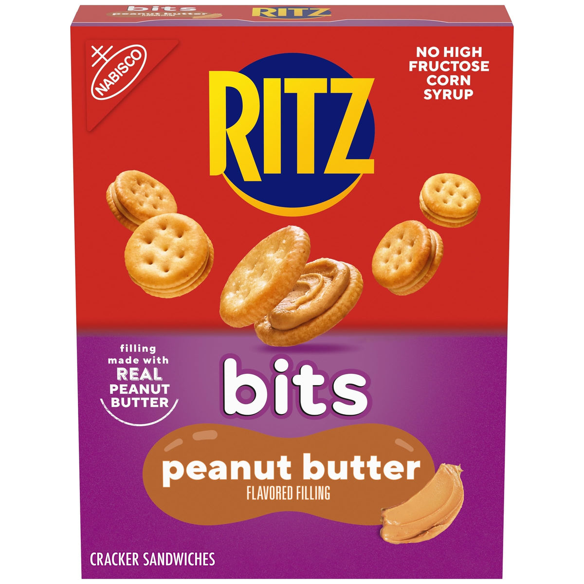 Ritz PEANUT BUTTER / 8.8 Ounce (Pack of 1) / 1 Sandwich