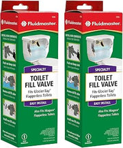 Fluidmaster IUYEHDUH 703AP4 Specialty Toilet Fill Valve for Glacier Bay and Niagara Conservation Flapperless Toilets 2 Pack