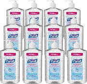 Purell Instant Hand Sanitizer, 20 Oz. Pump Bottles, Pack of 12