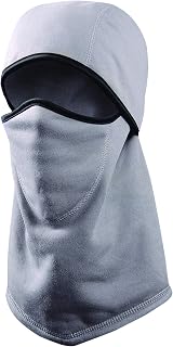 OccuNomix SF240-G Hinged Fleece Balaclava, One Size Fits Most, Gray