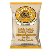 Dirty Kettle Sea Salted Potato Chips by Dirty Potato Chips – 2 Ounce (Pack of 25), Yellow, Pack of 25, Model 083791520018