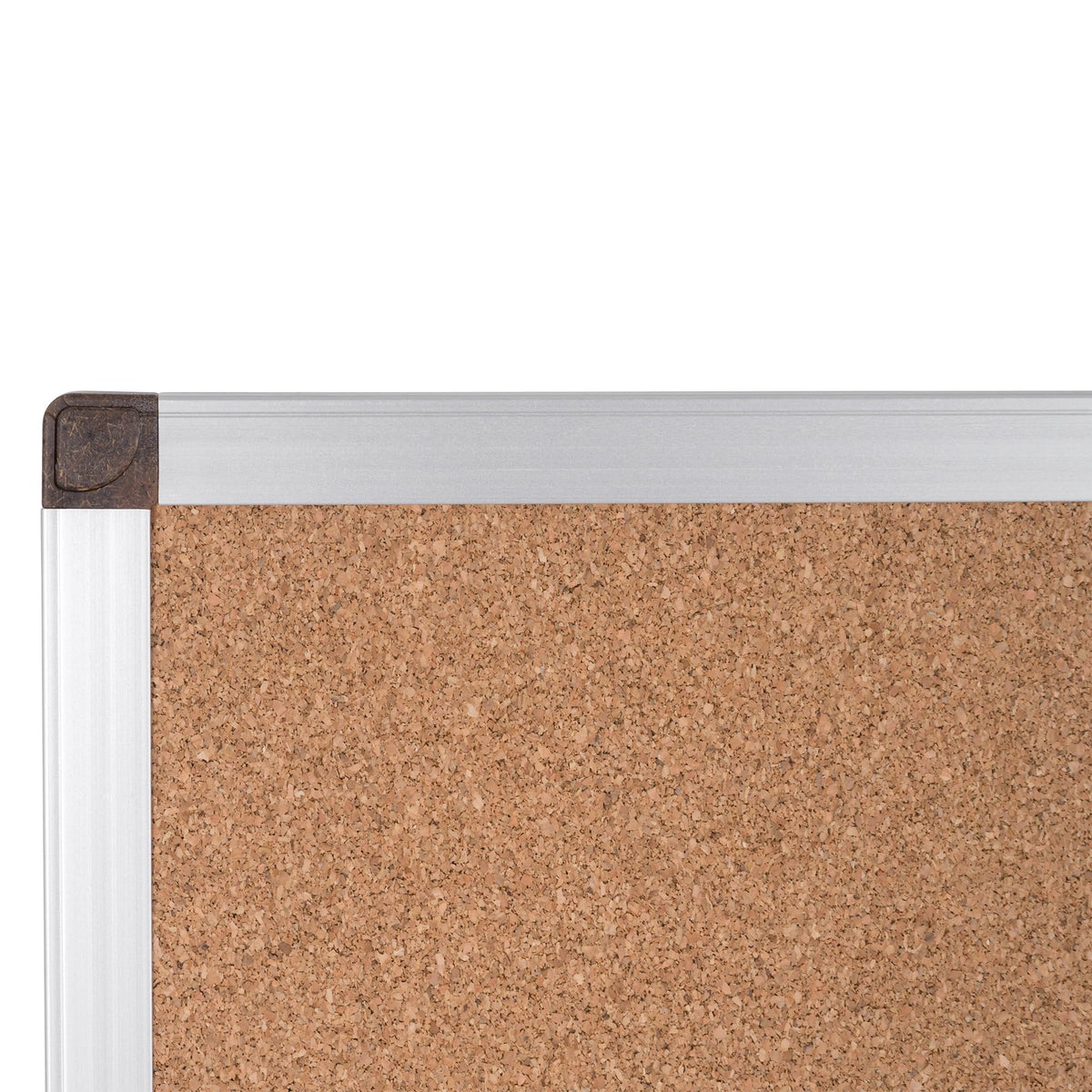 Biofusion Cork Bulletin Board by MasterVision – 24" x 36", Aluminum, Model PCA03409226