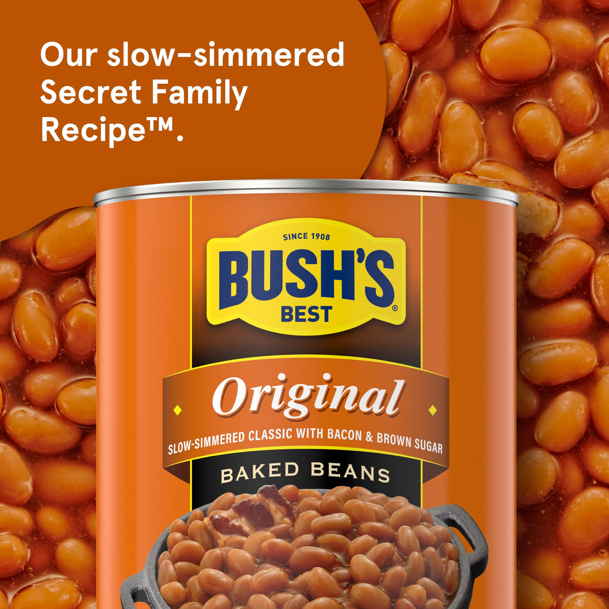 Bush's Best Original Baked Beans / 117 Ounce (Pack of 6) / Original Baked Beans