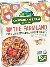 Cascadian Farm Organic Fruitful O's Cereal, 10.2 oz (Pack of 10)