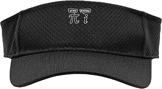 Geek Sarcastic Pi Funny Math Get Real Be Rational Sport Sun Visor