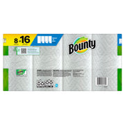 Paper Towels Double Select-A-Size White Rolls, 8 Count by Bounty – Paper, Pack of 8