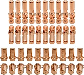 20Pcs KP2062-2B1 Nozzles (1.1mm / 0.043'') 20Pcs KP2063-1B1 Electrodes | Plasma Consumables Fit for Lincoln Electric PRO-Cut 55/80 Torch