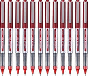 Uni-Ball Rollerball Liquid Ink Eye Micro UB-150E Red 0.5mm Box 12 pcs