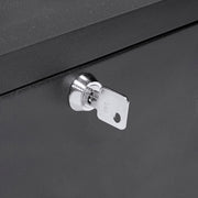 12-Inch Cash Box and 6 Compartment Tray with Key Lock by Barska – 12 Inch, 121.125 cubic_inches, Alloy Steel, Black, Model CB11792