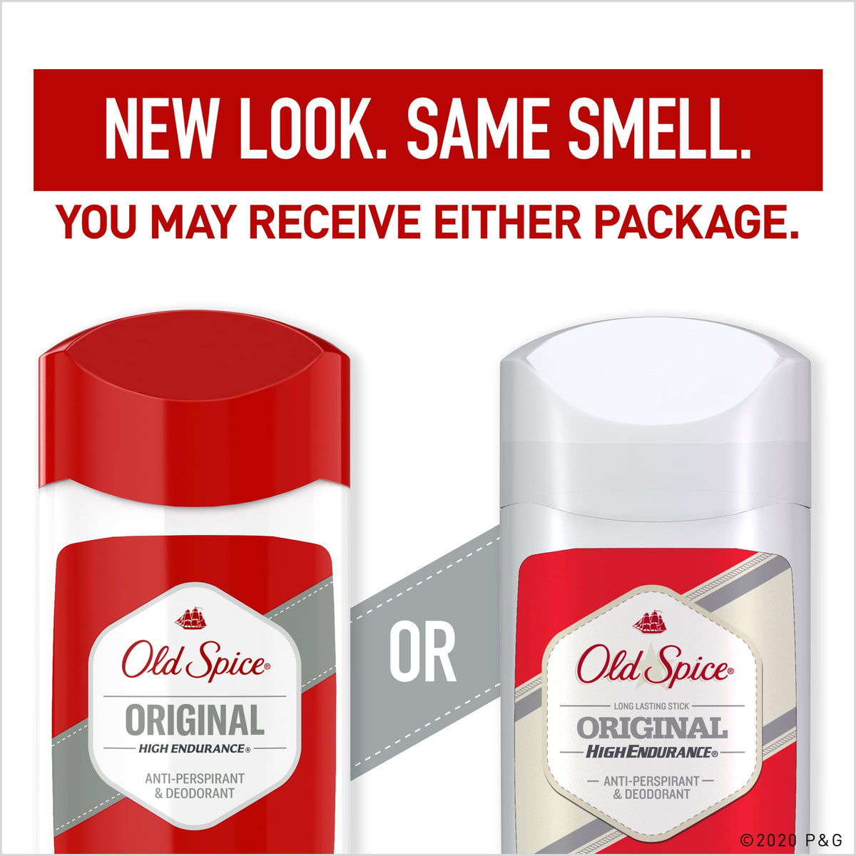High Endurance Anti-Perspirant & Deodorant by Old Spice – 3 Ounce (Pack of 2), Pack of 2, Model PPAX1187085
