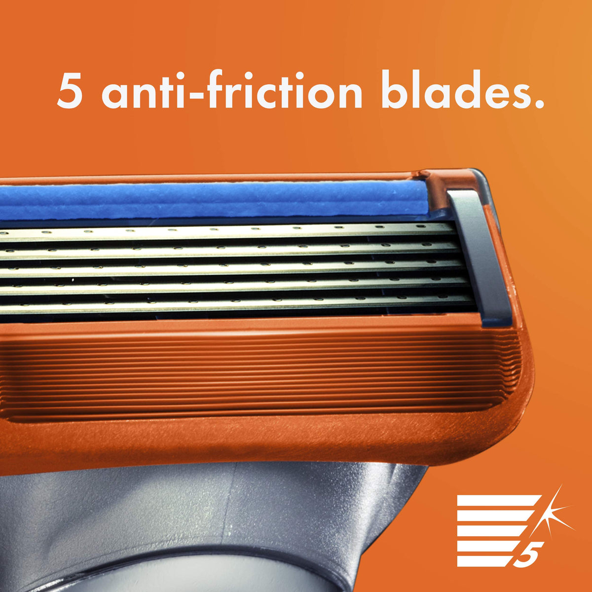 Gillette 1 Count (Pack of 2) / 1 Razor + 1 Cartridge / Silver Cartridges