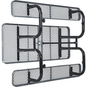 Global Industrial Grey / 72 inches x 62 inches x 29.5 inches / Industrial Picnic Tables