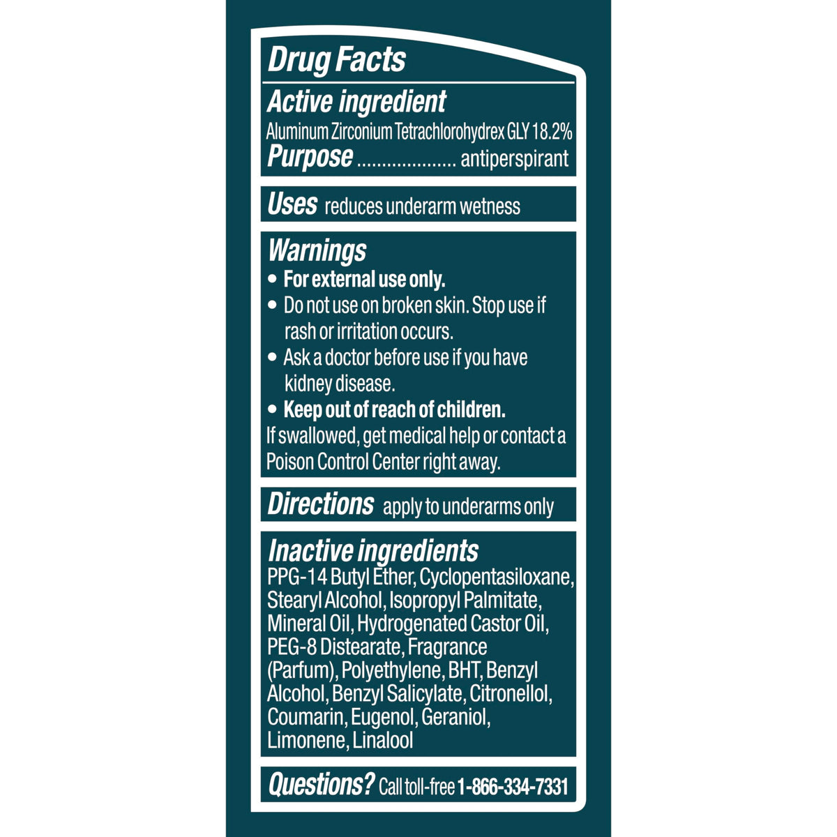 Degree 2.7 Ounce (Pack of 6) / Sport / GREEN Antiperspirant Deodorant