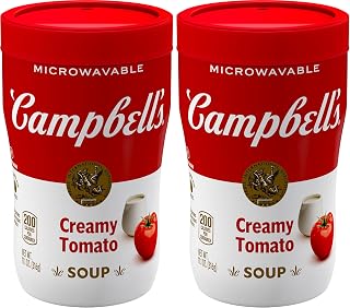 Campbell's Soup on the Go, Creamy Tomato, 11.1 Oz (Pack of 2)