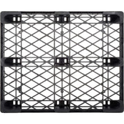 48x40 Plastic Nestable Shipping Pallet 2200 Lb. Capacity by Cabka – Black, Model CPP100ACM