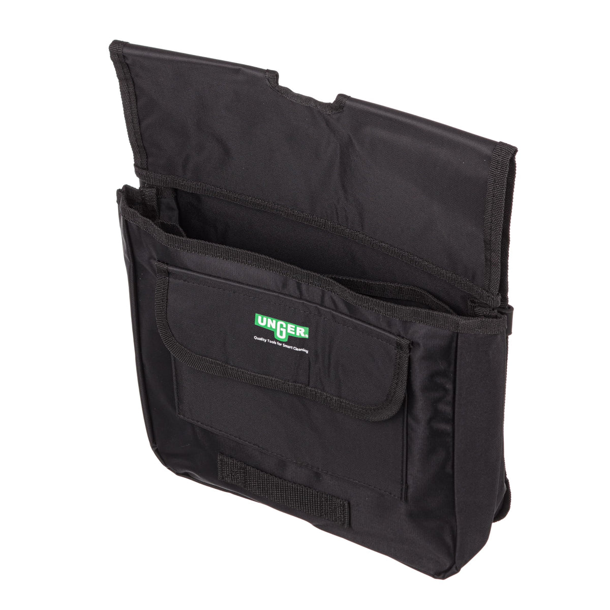 ErgoTec Cleaning Wipes Case by UNGER – 30x37 cm, Black, Model BSPOU