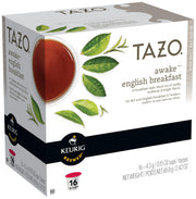 Awake Tea - 16 ct by TAZO – 16 Count (Pack of 1), black, Pack of 16, Model 110823