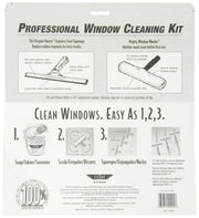 Products 2-Step Squeegee Scrubber Combo Blue 12 In by Ettore – 12 In, Microfiber, Blue, Model 04991