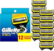 Gillette ProGlide Shield Razor Blade Refills, Shields against Skin Irritation, 12 Count
