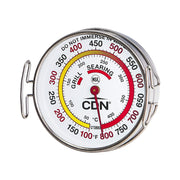 Grill Surface Thermometer | NSF Certified | ProAccurate® | Temperature Zones by CDN – 1, Stainless Steel, Silver, Model 1751038