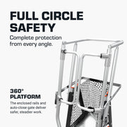Compact Cage by Little Giant – One Size, Fiberglass, Black, Model 19506-244