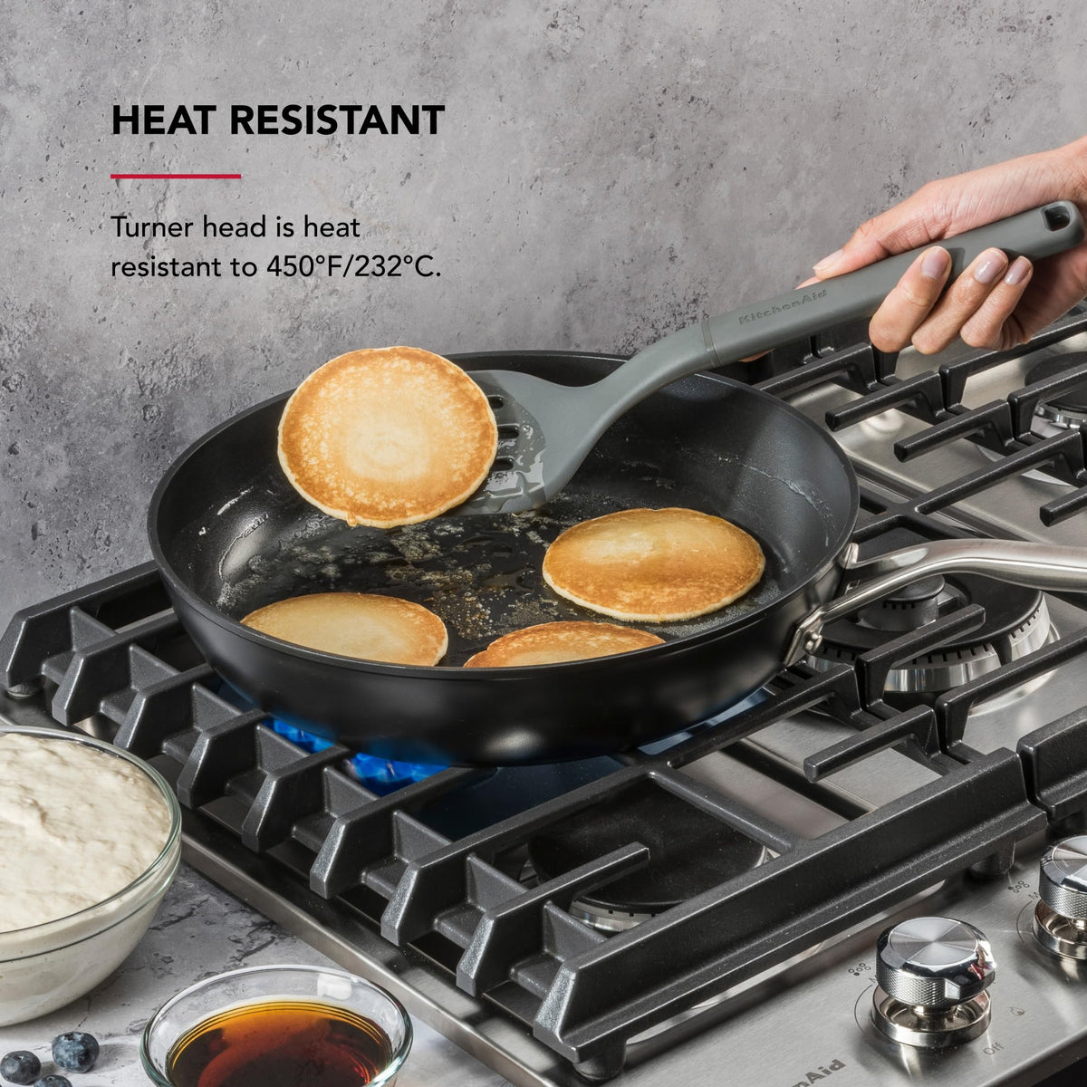 KitchenAid Charcoal Gray / 13.6 Inch / 1 Spatulas