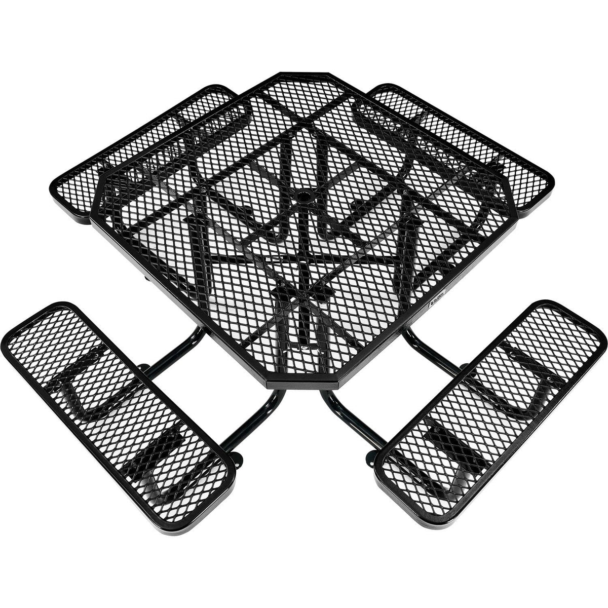 Global Industrial Black / Industrial / 1 Picnic Tables