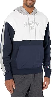 Men's Sweatshirt, Fleece Hoodie for Men, Iconic 'C' Logo and Champion Script