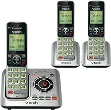 VTech VTCS6629-3 3-Handset DECT 6.0 Expandable Speakerphone with Caller ID