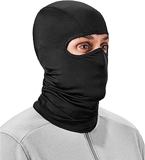 Ergodyne Mens Balaclava Face Mask, Black