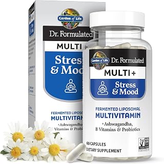 Garden of Life Dr. Formulated Multi+ Stress & Mood Support Capsules, 30ct