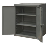 Extra Heavy Duty Welded 12 Gauge Steel Counter Top Cabinet by Durham – One Size, Alloy Steel, Grey, Model HDC-203636-2S95