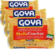 Goya Shells Enriched Macaroni Pasta, 7 Oz (Pack of 3)