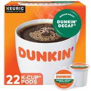 Dunkin' Decaf Medium Roast / 1 Ounce (Pack of 22) / coffee Single-Serve Capsules & Pods