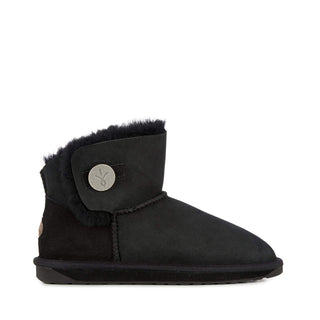 Australia - Denman Mini Womens Boot by EMU – 10, Sheepskin, Black, Model 809996711736
