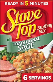 Kraft Stove Top Stuffing Mix, Chicken, 6 oz Box