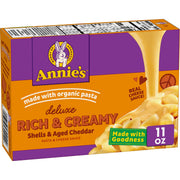 Annie's Homegrown Shells & Aged Cheddar / 11 Ounce (Pack of 1) / 1 Macaroni & Cheese