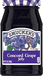 Smucker's Concord Grape Jelly, 12 Ounces (Pack of 6)